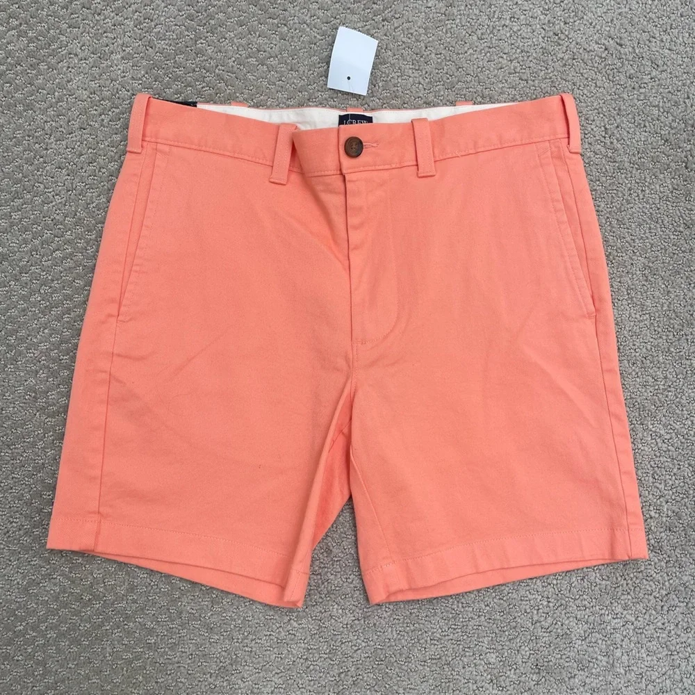 J. Crew Coral Men’s Casual Chino Shorts
